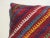 Textile 1970s Kilim Rug Pillow Cover For Sale - Image 7 of 10