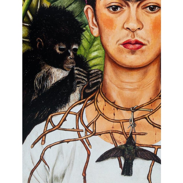 Modern Self Portrait Poster after Frida Kahlo For Sale - Image 3 of 8