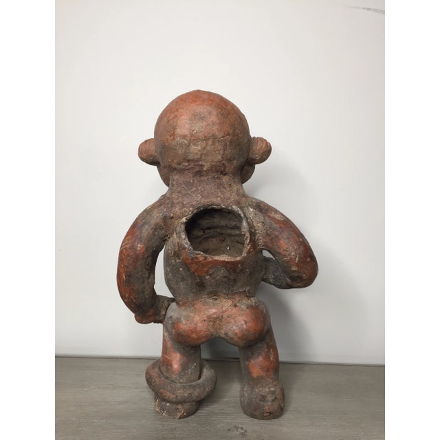 Mid 20th Century African Terracotta Tikar House God From Cameroon For Sale - Image 5 of 11