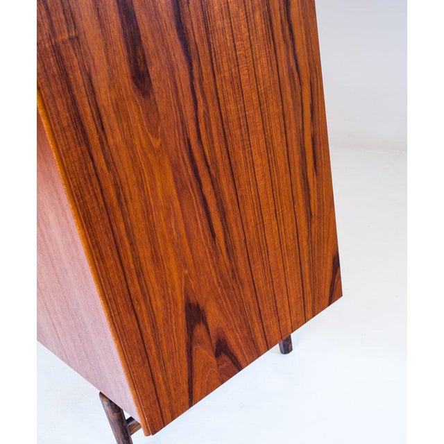 Mid-Century Scandinavian Four-Door Wardrobe in Teak, France, 1960s For Sale - Image 12 of 18