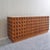 Brutalist Carved Wood Sideboard with Travertine Top For Sale - Image 11 of 17