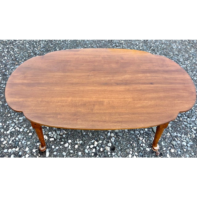 Ethan Allen Country Queen Anne Coffee Table Chairish