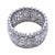 Vintage Platinum Diamond Eternity Band, Size 7 For Sale In Las Vegas - Image 6 of 7