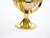 Metal Tiffany & Co. Gilt & Silvertone Bronze Angelus Globe-Form Clock /Weather Station For Sale - Image 7 of 10