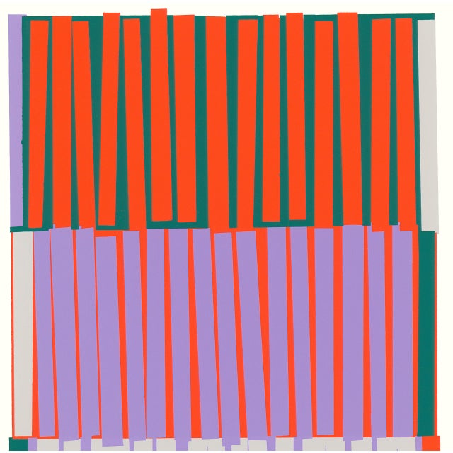 Original first edition silkscreen from Josef Albers "Interaction of Color", published by Yale University Press in 1963 as...