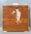Glass Vintage Square Seashell Shell Encrusted Mirror For Sale - Image 7 of 9