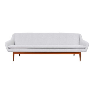 Norwegian Teak Sofa by Gerhard Berg for Lk Hjelle, 1960s For Sale