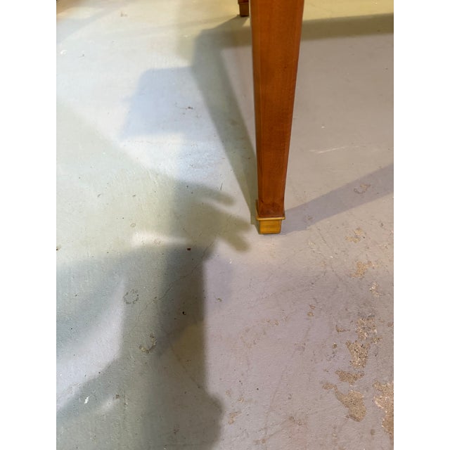 Wood Attributed Hickory Chair Julien Game Table For Sale - Image 7 of 8