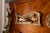 Pair Vintage French Louis XV Bombé Chests, Marble Top Commode Nightstands For Sale - Image 12 of 18