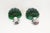 Beautiful and uncommon set of Italian wall lamps in the shape of shells. Both in very good, almost new condition with...