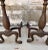 Brass Pair of Antique Brass Andirons For Sale - Image 8 of 9