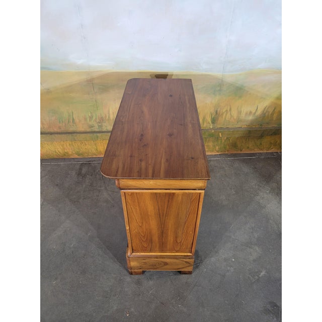Small Louis Philippe Walnut Chest of Drawers For Sale - Image 6 of 13