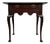 18th Century English Oak Side Table with Cabriole Legs For Sale