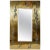 Gold Vintage Brutalist Brass & Pyrite Mirror by Georges Mathias For Sale - Image 8 of 8
