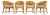 Set of Four McGuire Barrel Back Rattan Bamboo Dining Armchairs For Sale