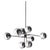 Metal Small Black Nickel Pendant Light by MUG For Sale - Image 7 of 7