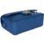 Blue Lambskin Chevron Mini Rectangular Flap Bag For Sale In New York - Image 6 of 9