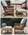 1970s Lane Venture Stick Wicker Rattan Arm Chair & Ottoman, Set of 2 For Sale In Washington DC - Image 6 of 14