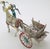 4-Oz. Vintage Italian Handmade Genuine Silver Traditional Sicilian Carriage Large Sculpture, 1970s Solid 800 Silver Folk Art Centerpiece For Sale - Image 6 of 12