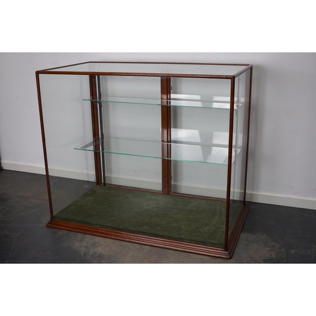 Victorian Mahogany Shop Display Cabinet Counter or Vitrine, Late 19th Century For Sale - Image 6 of 16