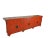 9 Feet Long Red Antique Chinese Buffet Sideboard Cabinet For Sale In Greensboro - Image 6 of 12