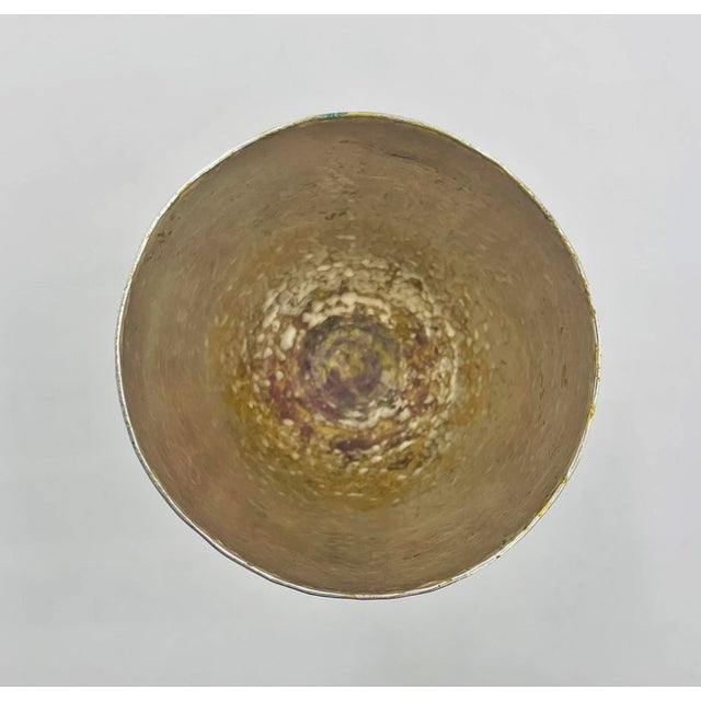 1980s Emilia Castillo “Musical” Silver Plated Goblets - Set of 6 For Sale - Image 12 of 18