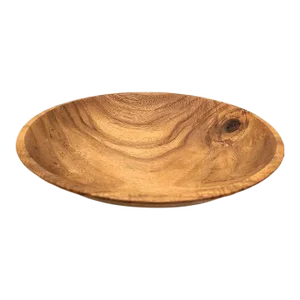 Artist Signed Wood Turned Sabicu Wood Bowl