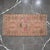 Mid-Century Modern 1960s Front of Bath Sink Rug Hand Made Kitchen Mat Muted Color Small Rug Laundry Room Decor - 1'10" X 3'7" For Sale - Image 3 of 18