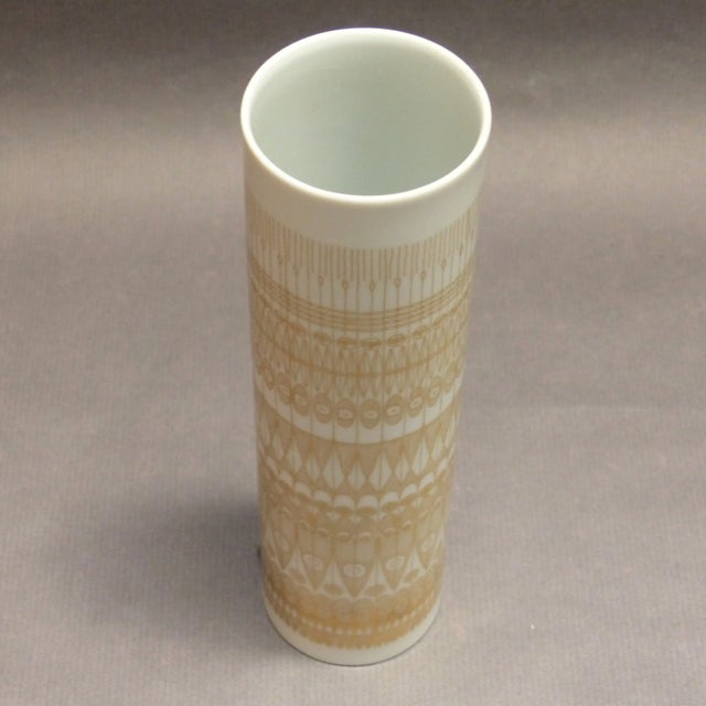 Porcelain Vase by Theo Baumann for Rosenthal Studio Line, 1960s For Sale - Image 4 of 6