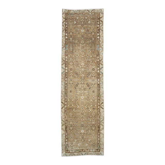 Turkish Vintage Runner Rug 2'10" x 10' #17971 For Sale