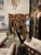 Curtis Jere Vintage Signed Curtis Jere Brass & Marble Statue Art Eternal Flame For Sale - Image 4 of 12