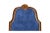 Wood 1960s French Louis XVI High Back Blue Velvet Walnut Dining Chairs - Set of 6 For Sale - Image 7 of 12