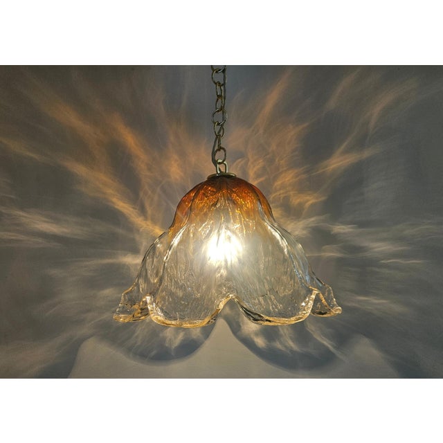 Large Mid-Century Murano Glass Pendant from Kaiser Leuchten, Germany, 1970s For Sale - Image 10 of 18