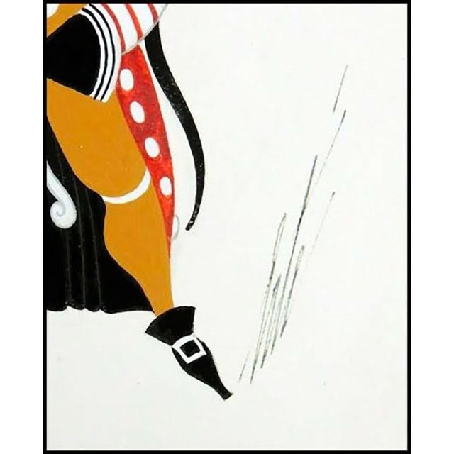 Art Deco Early 20th Century Folies Bergere, Erté For Sale - Image 3 of 5