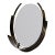 Curtis Jere Brass Circular Round Mirror / Paul Evans For Sale