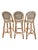 Restoration Hardware Restoration Hardware St. Germaine Resin Parisian Style Counter or Bar Stools Chairs For Sale - Image 4 of 12