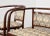Brown Wiener Secession Seating Set by Otto Wagner for Mundus Austria, 1903, Set of 3 For Sale - Image 8 of 12