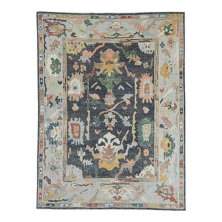 Turkish Oushak Rug 9'4" x 12'5" #20379 For Sale
