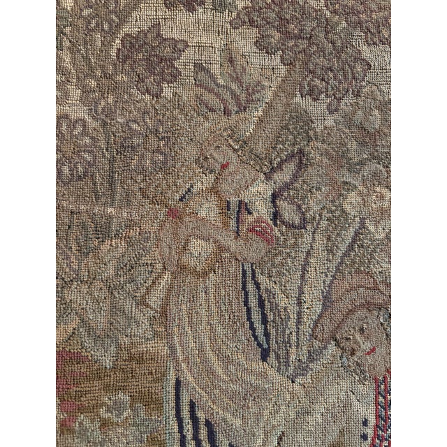 Fire Screen Tapestry Early 19th Century For Sale In Philadelphia - Image 6 of 8