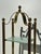 Pair of Brass and Frosted Glass Etageres For Sale - Image 12 of 12