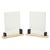 Beige Art Deco Photo Frames in Black and Beige Marble, 1930s, Set of 2 For Sale - Image 8 of 18