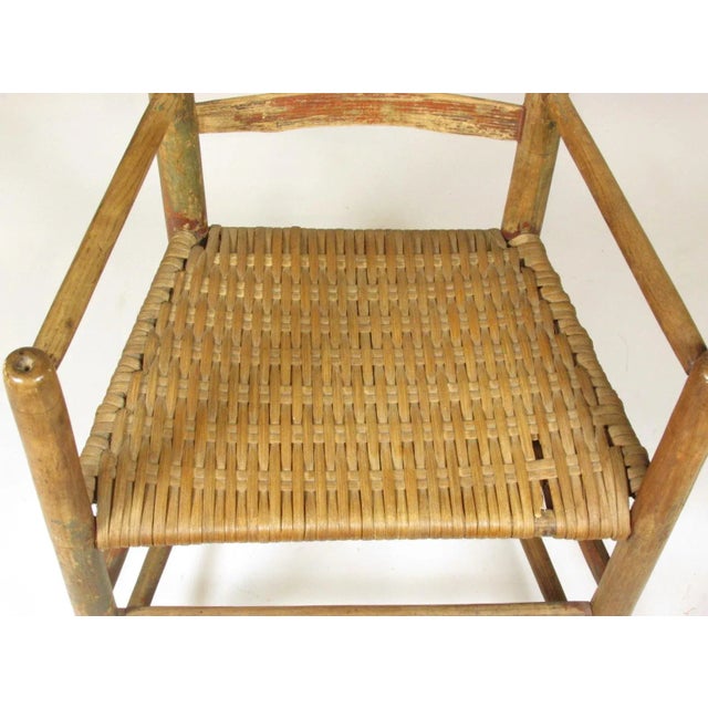 19th-C. American Rocking Chair For Sale - Image 4 of 9