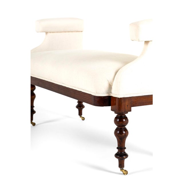 Victorian Scottish Pine Window Seat For Sale - Image 6 of 13
