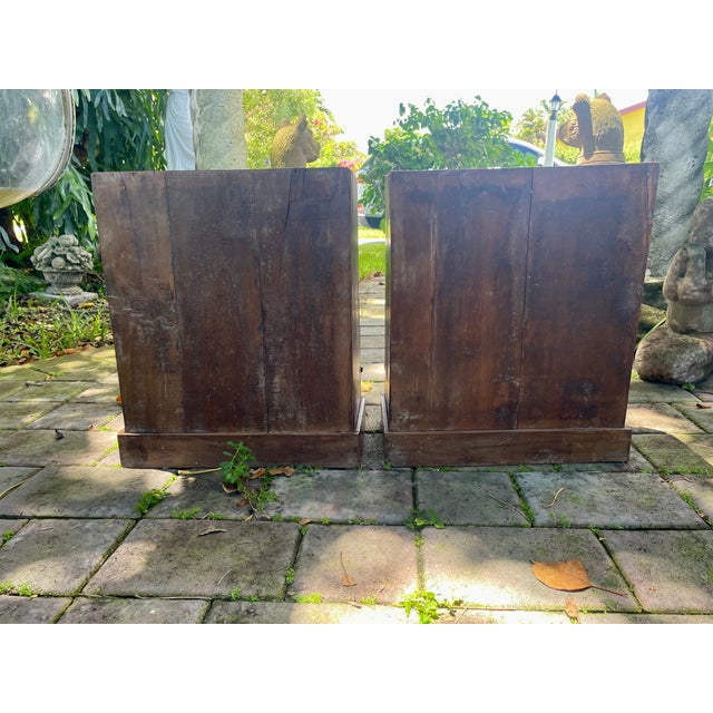 Antique Chinese Lacquered Cabinets – Possibly 18th/19th Century For Sale - Image 14 of 14