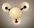 Vintage Art Deco Pendant Light in Wood and Glass, 1930s For Sale - Image 12 of 18