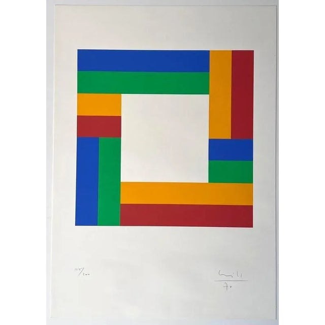 Silkscreen, 1970 Handsigned by the artist in pencil and numbered 125/200 70.00 cm. x 50.00 cm. 27.56 in. x 19.69 in....