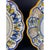 Hand-Painted Ceramic Plate with Floral Motifs from Talavera de la Reina, Late 19th Century, Set of 2 For Sale - Image 6 of 12