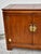 Wood Thomasville Cherry Wood Server Vintage Asian Influenced Flip Top Brass For Sale - Image 7 of 13