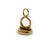 Circa the 1840’s, this rare dolphin fob has two dolphins with intertwined tails that form a bail. The dolphins are hand-...