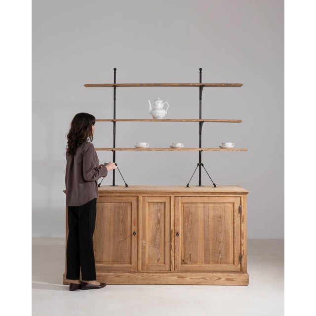 Pine Display Cabinet For Sale - Image 9 of 14